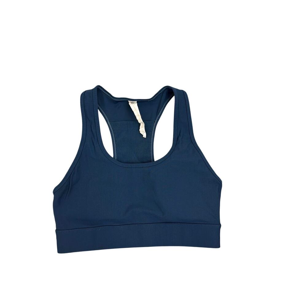 Fabletics Trinity High-Impact Athletic Active Blue Sports Bra Size Medium